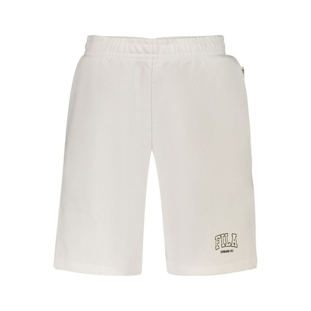 Fila White Cotton Mens Men's Pants